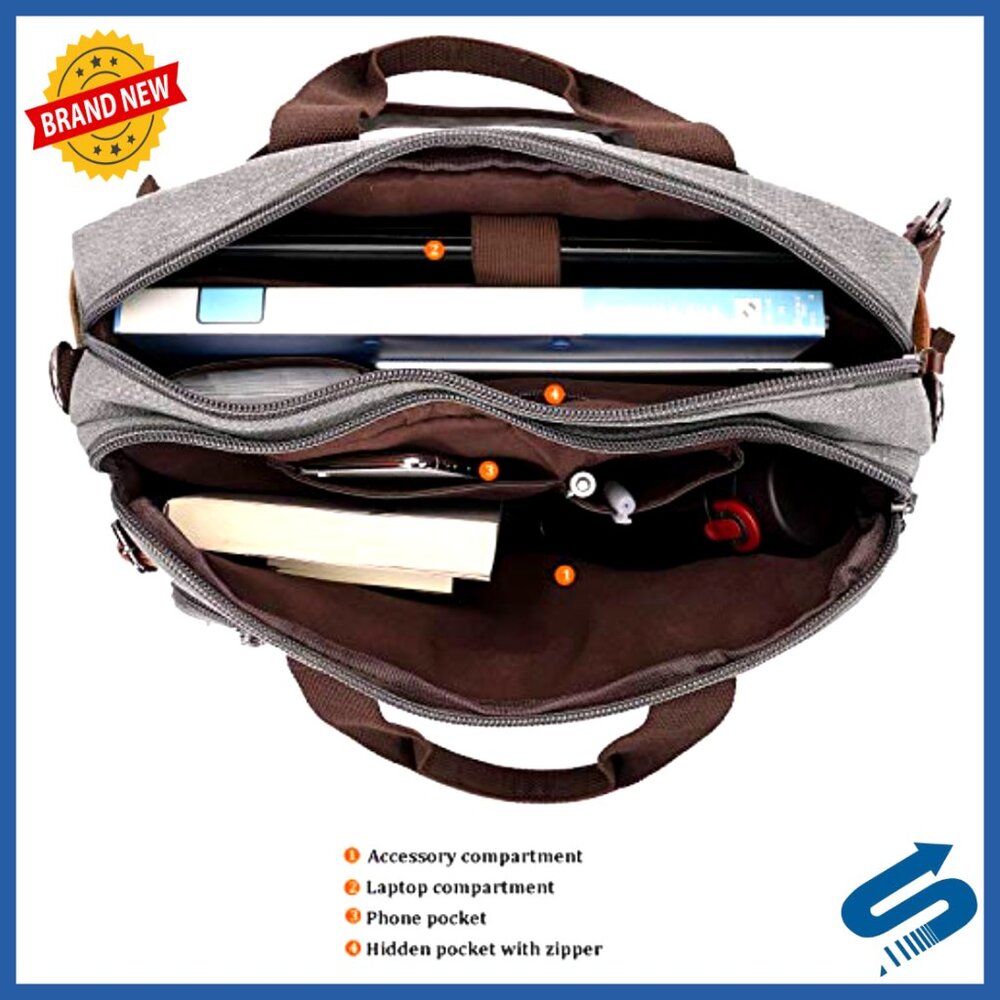 Convertible Laptop Backpack Multi-Functional Trav… - image 6